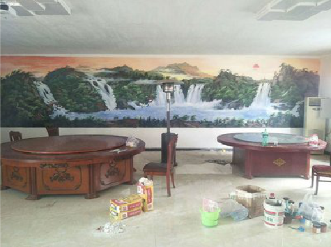 云梦墙绘-写实风景