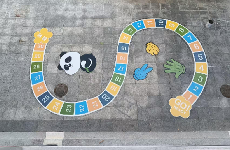 云梦地面游戏彩绘