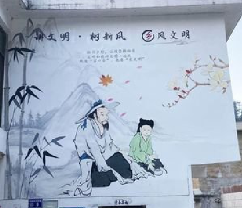 云梦分享几个墙绘保养知识。