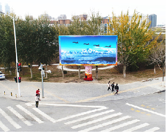 云梦户外大屏广告投放要点。